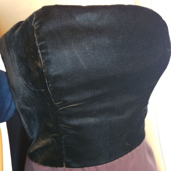 Jim Hjelm occasions Dress black  brown Burgundy Size 10 - Picture 6 of 16